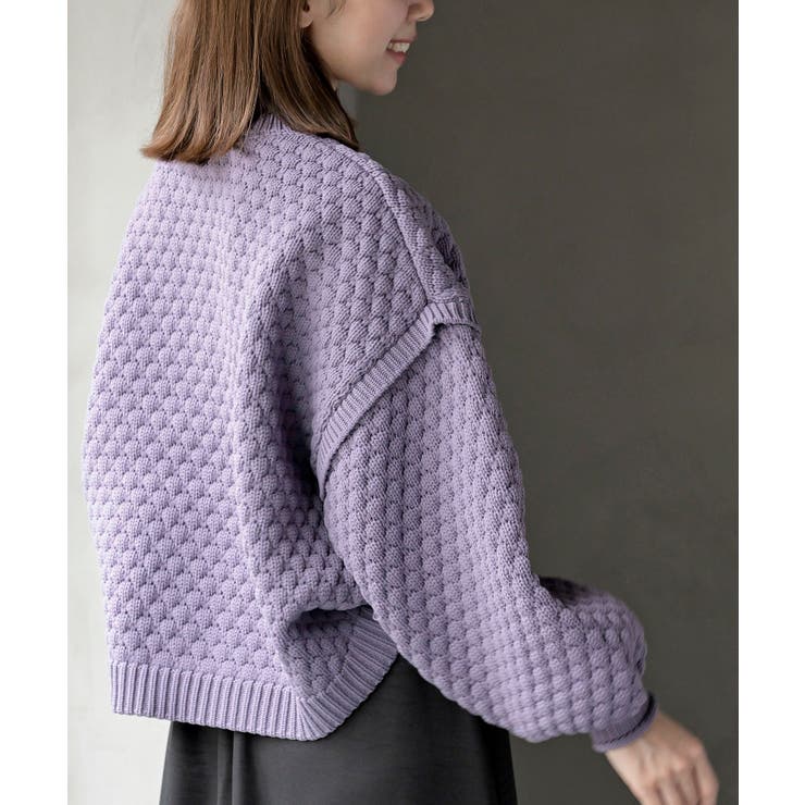 スケールあみハイネックニットプルオーバー | rps | 詳細画像24 