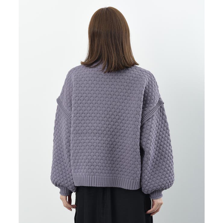 スケールあみハイネックニットプルオーバー | rps | 詳細画像36 