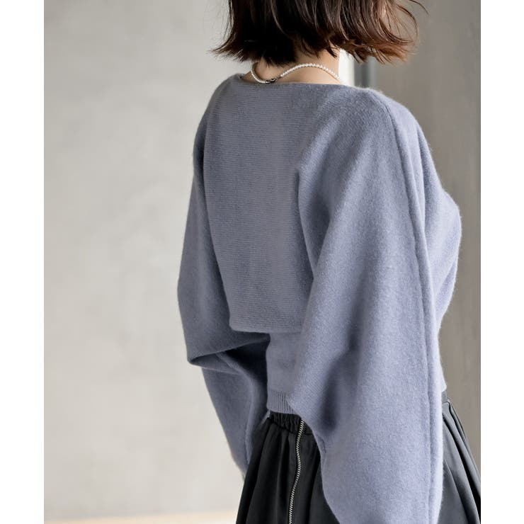 リボンデザインニットカーデ＋キャミアンサンブル | rps | 詳細画像17 