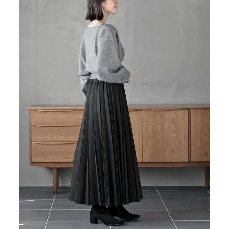 リボンデザインニットカーデ＋キャミアンサンブル | rps | 詳細画像32 