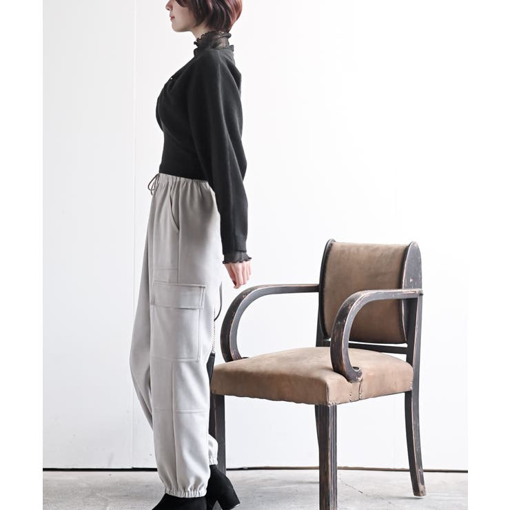 リボンデザインニットカーデ＋キャミアンサンブル | rps | 詳細画像42 