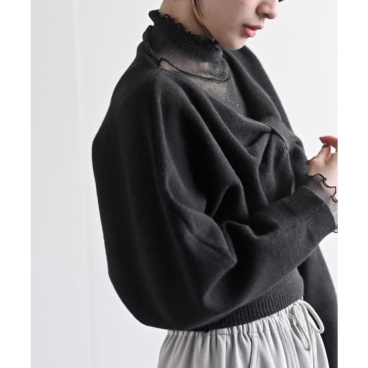 リボンデザインニットカーデ＋キャミアンサンブル | rps | 詳細画像44 