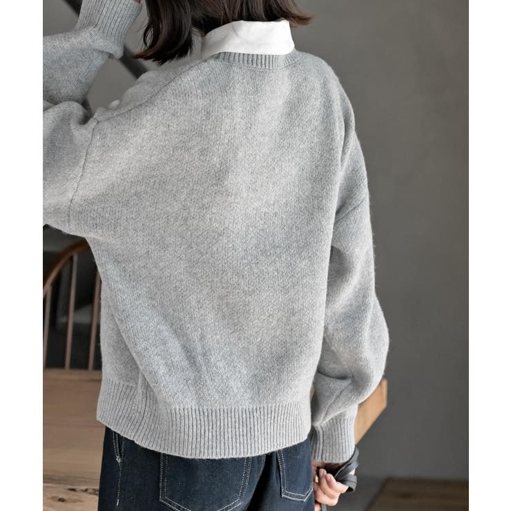 リボンニットプルオーバー | rps | 詳細画像16 