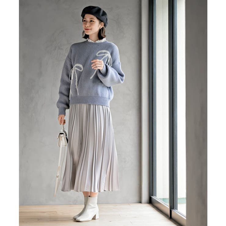 リボンニットプルオーバー | rps | 詳細画像18 