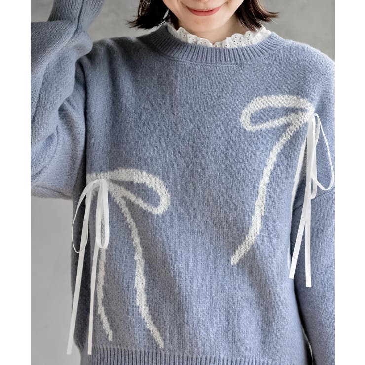 リボンニットプルオーバー | rps | 詳細画像22 