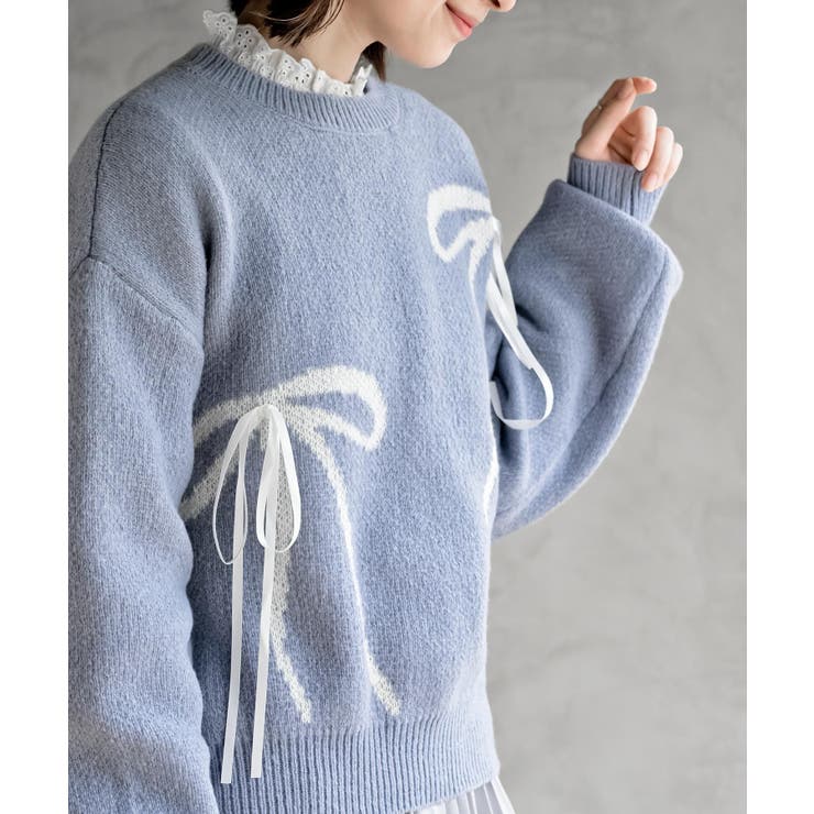 リボンニットプルオーバー | rps | 詳細画像23 