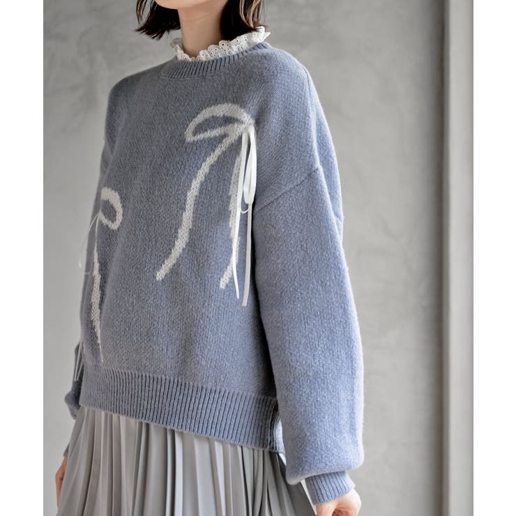 リボンニットプルオーバー | rps | 詳細画像25 