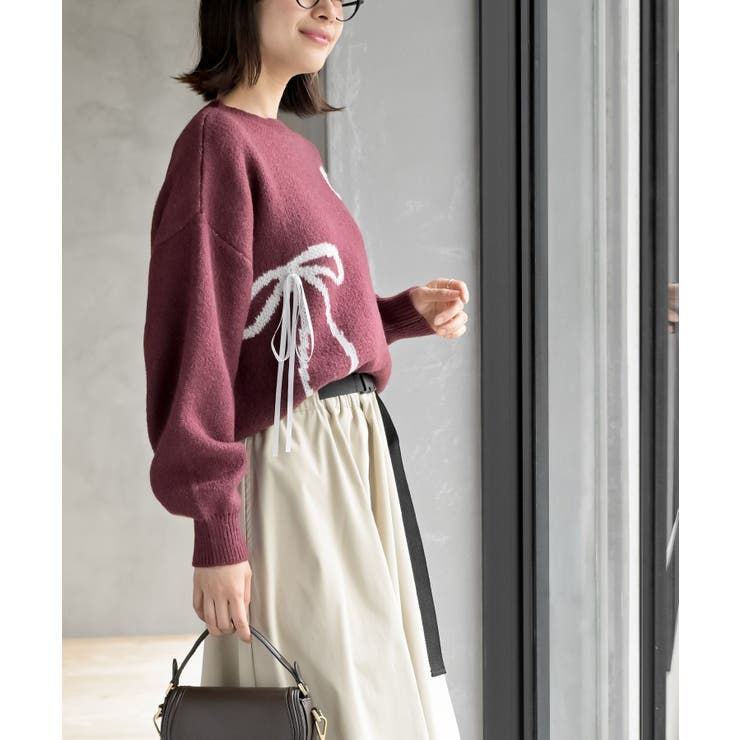 リボンニットプルオーバー | rps | 詳細画像27 