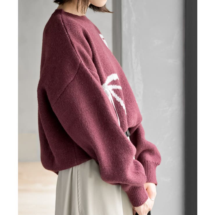 リボンニットプルオーバー | rps | 詳細画像33 