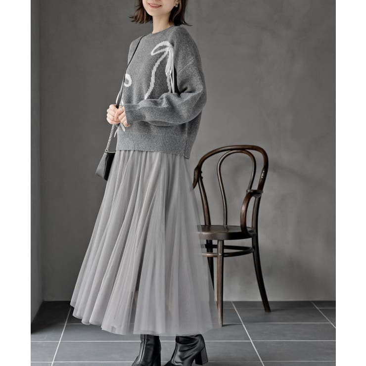 リボンニットプルオーバー | rps | 詳細画像5 