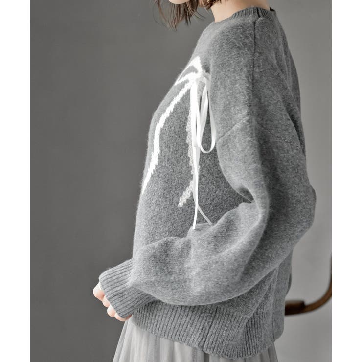 リボンニットプルオーバー | rps | 詳細画像9 