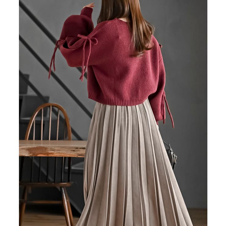 RED VALENTINO カシミヤ アンゴラ リボン ニットプルオーバー リボンニット プルオーバー TINA：JOJUN 全2色｜tnj441-0746【1】