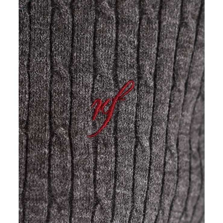 ケーブルポロニットカーディガン | rps | 詳細画像10 