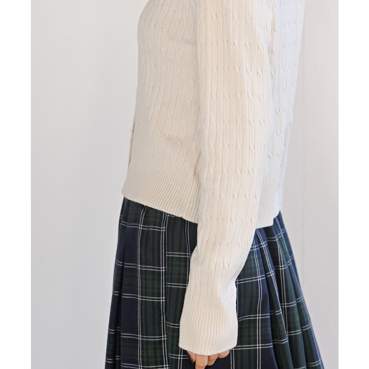 ケーブルポロニットカーディガン | rps | 詳細画像26 