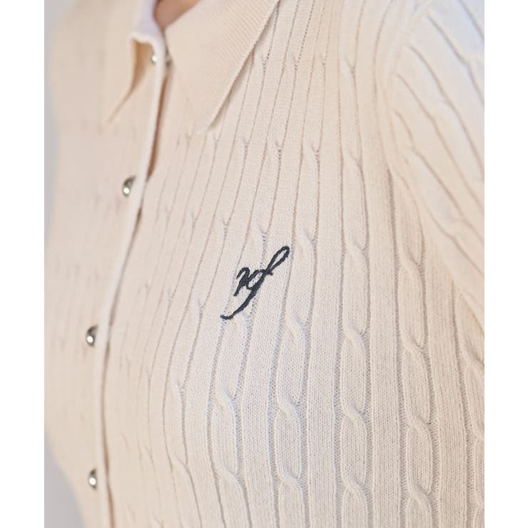 ケーブルポロニットカーディガン | rps | 詳細画像27 