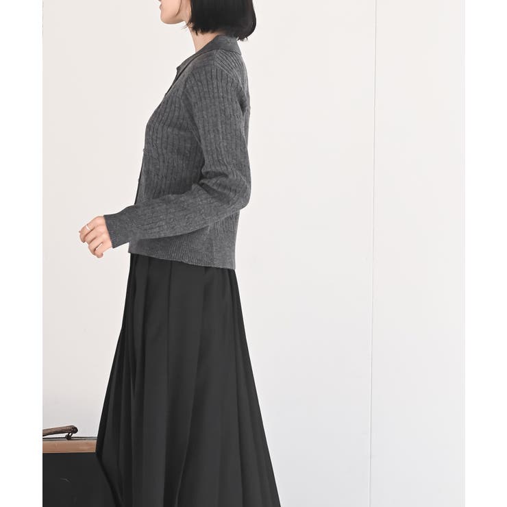 ケーブルポロニットカーディガン | rps | 詳細画像3 