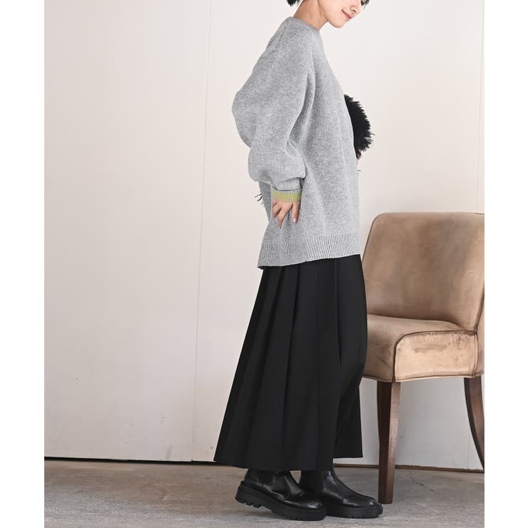 配色ニットプルオーバー | rps | 詳細画像15 