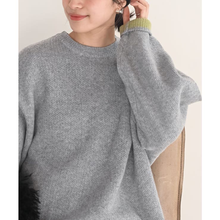 配色ニットプルオーバー | rps | 詳細画像16 