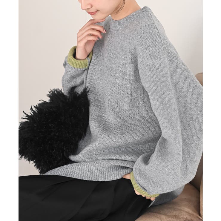 配色ニットプルオーバー | rps | 詳細画像17 