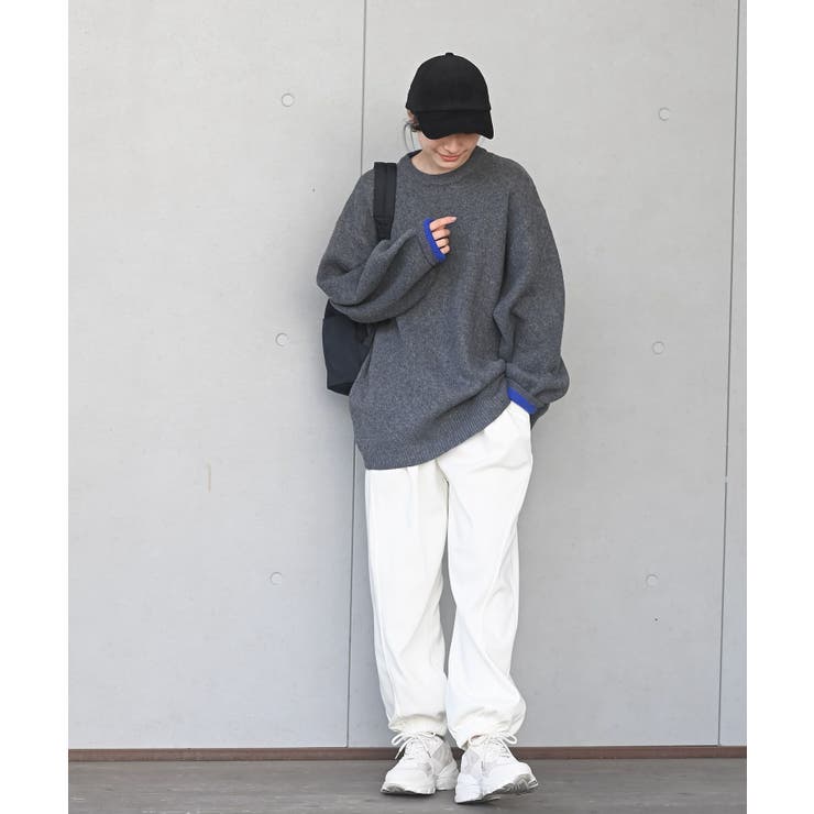 配色ニットプルオーバー | rps | 詳細画像2 