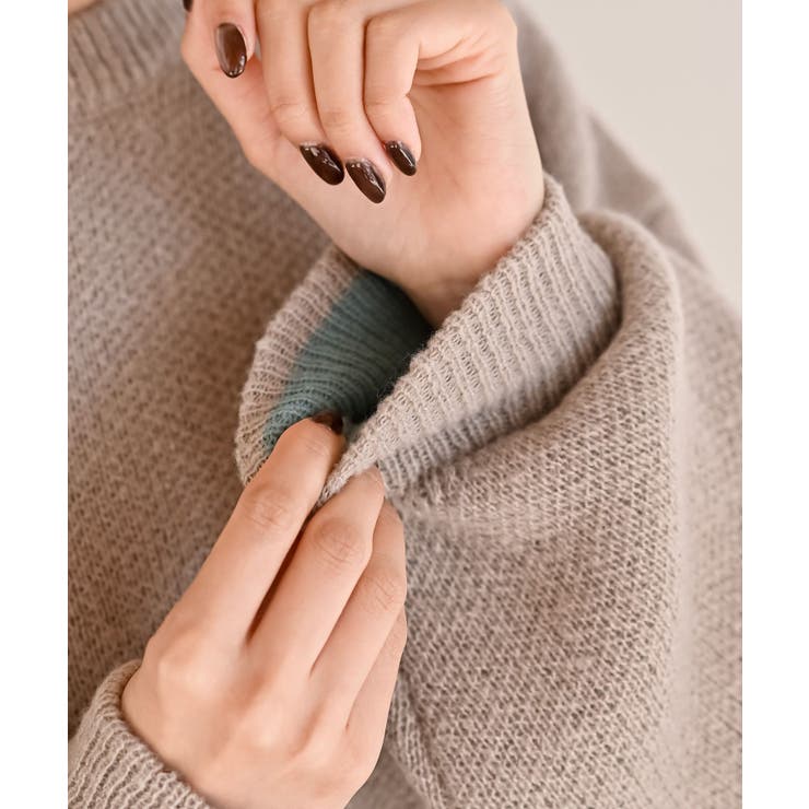 配色ニットプルオーバー | rps | 詳細画像28 