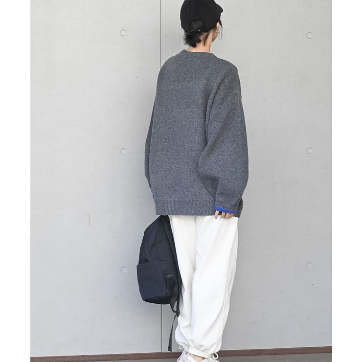 配色ニットプルオーバー | rps | 詳細画像4 