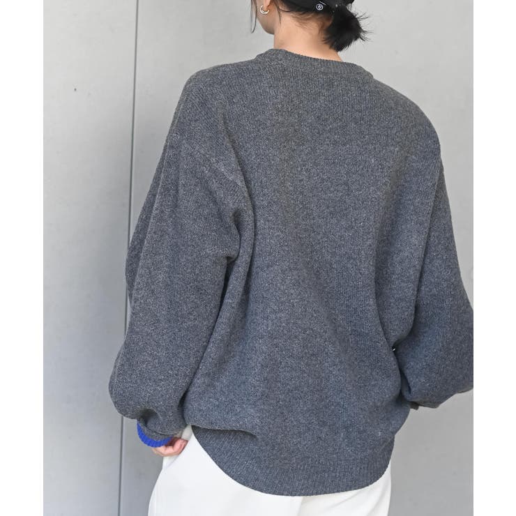 配色ニットプルオーバー | rps | 詳細画像8 