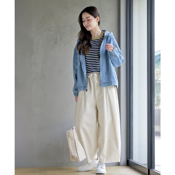 フード付きデニムジャケット | rps | 詳細画像10 