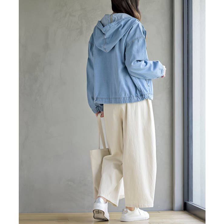 フード付きデニムジャケット | rps | 詳細画像12 