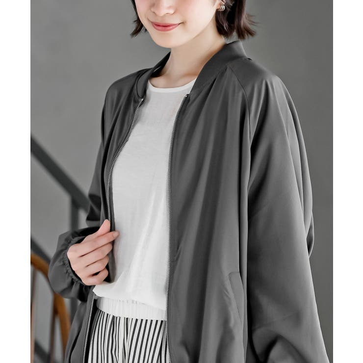 オーバーサイズＺＩＰブルゾン | rps | 詳細画像18 