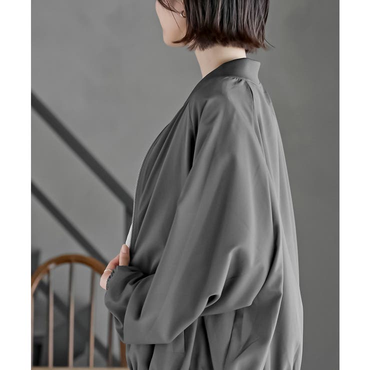 オーバーサイズＺＩＰブルゾン | rps | 詳細画像19 