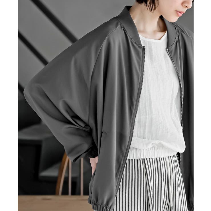 オーバーサイズＺＩＰブルゾン | rps | 詳細画像21 