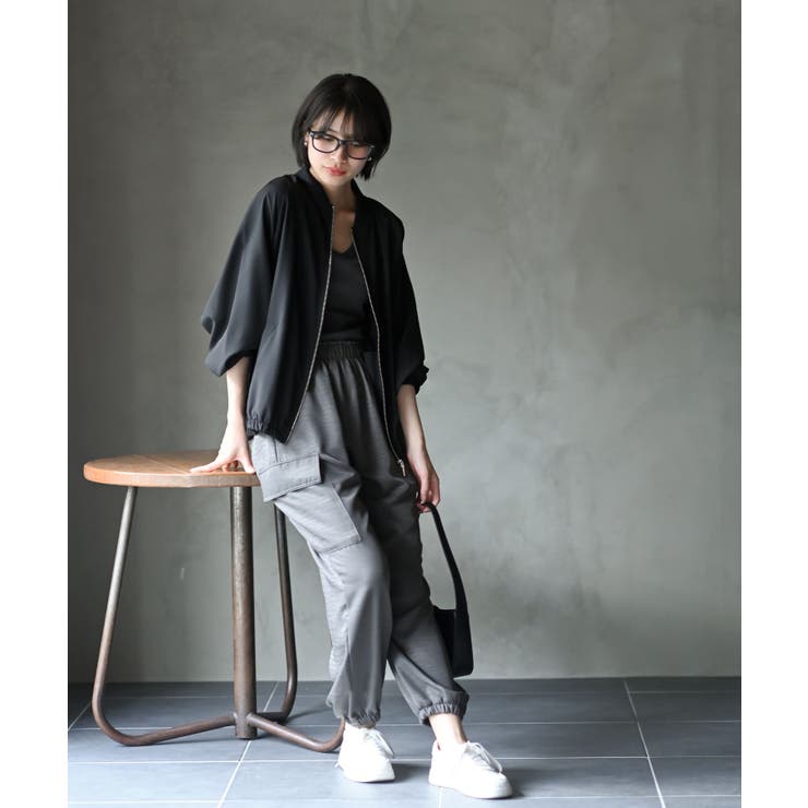 オーバーサイズＺＩＰブルゾン | rps | 詳細画像31 