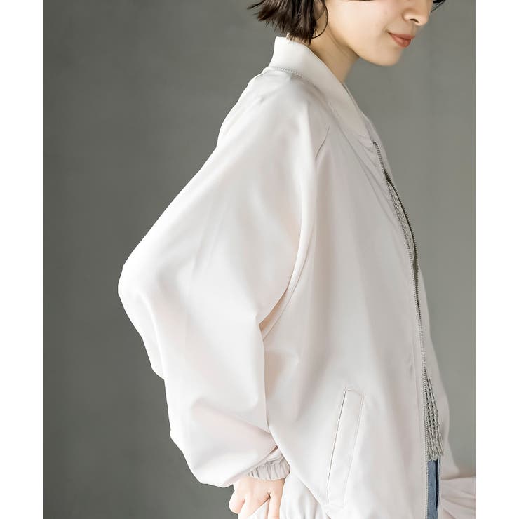 オーバーサイズＺＩＰブルゾン | rps | 詳細画像9 