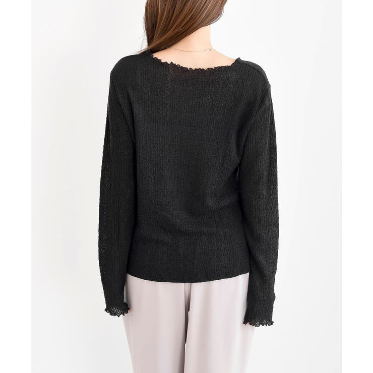 バブルシャーリングクルーネックカットソー | rps | 詳細画像20 