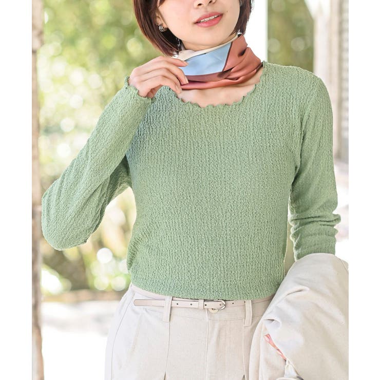 バブルシャーリングクルーネックカットソー | rps | 詳細画像23 