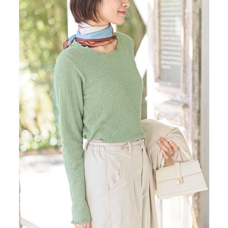 バブルシャーリングクルーネックカットソー | rps | 詳細画像26 