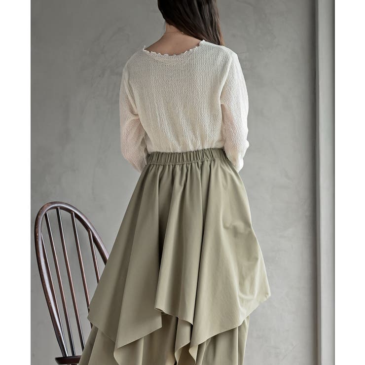 バブルシャーリングクルーネックカットソー | rps | 詳細画像4 