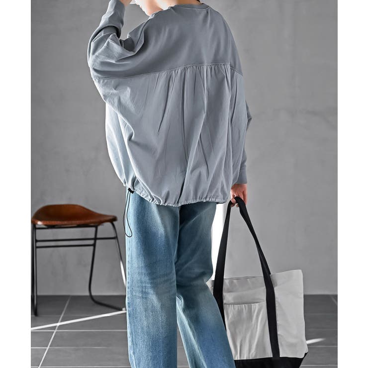 ピグメント裏毛ドルマンドロストプルオーバー | rps | 詳細画像19 