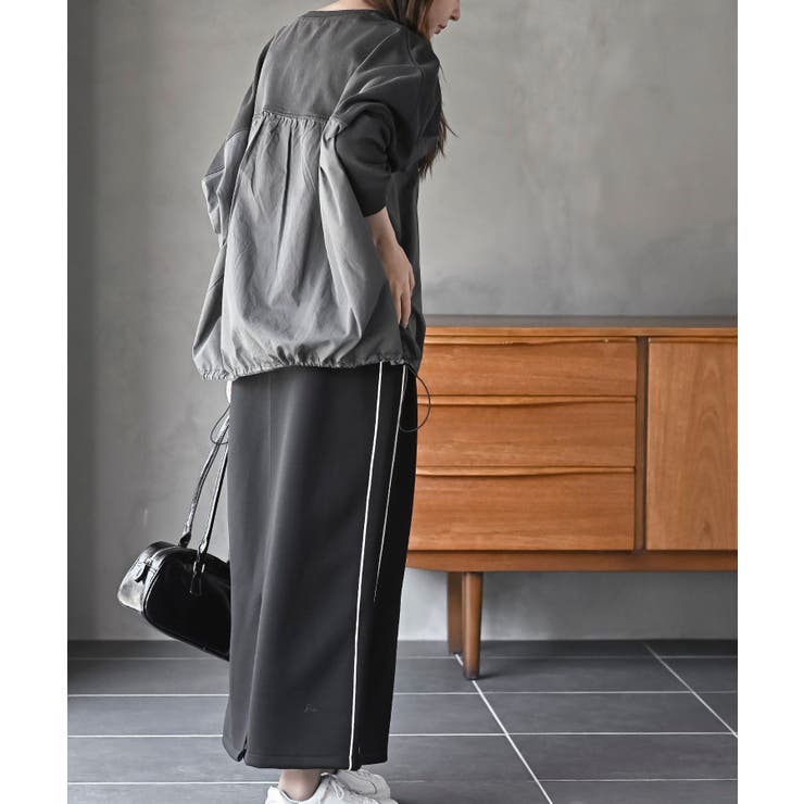 ピグメント裏毛ドルマンドロストプルオーバー | rps | 詳細画像5 