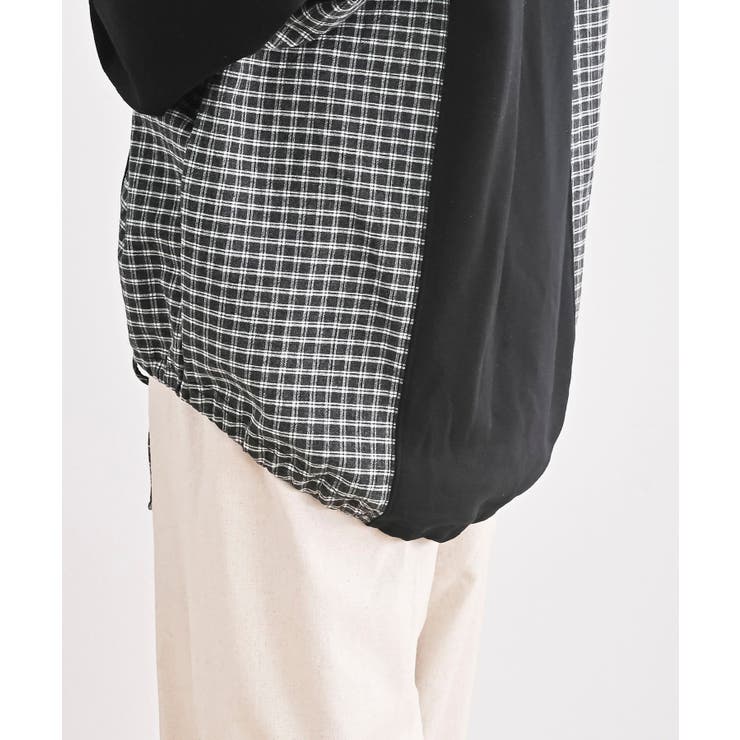 ＴＣ裏毛布帛切替プルオーバー | rps | 詳細画像26 