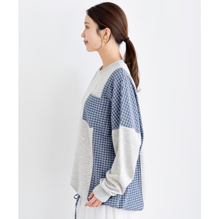 ＴＣ裏毛布帛切替プルオーバー | rps | 詳細画像27 