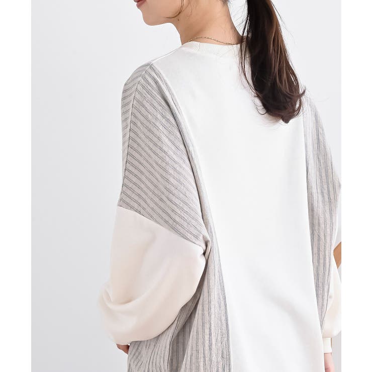 ＴＣ裏毛布帛切替プルオーバー | rps | 詳細画像9 