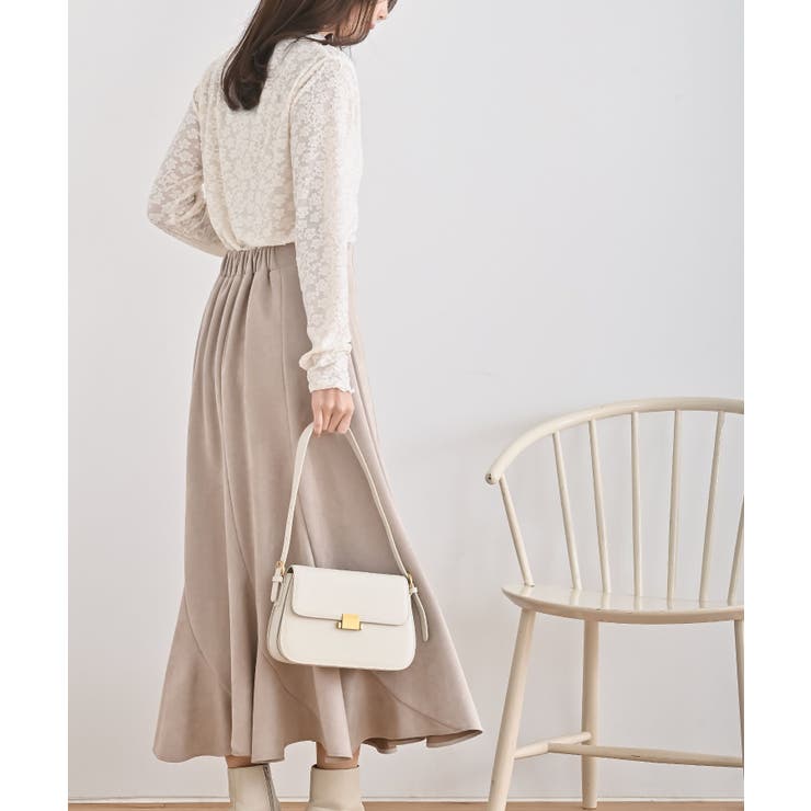 花柄シアーボトルネックカットソー | rps | 詳細画像4 