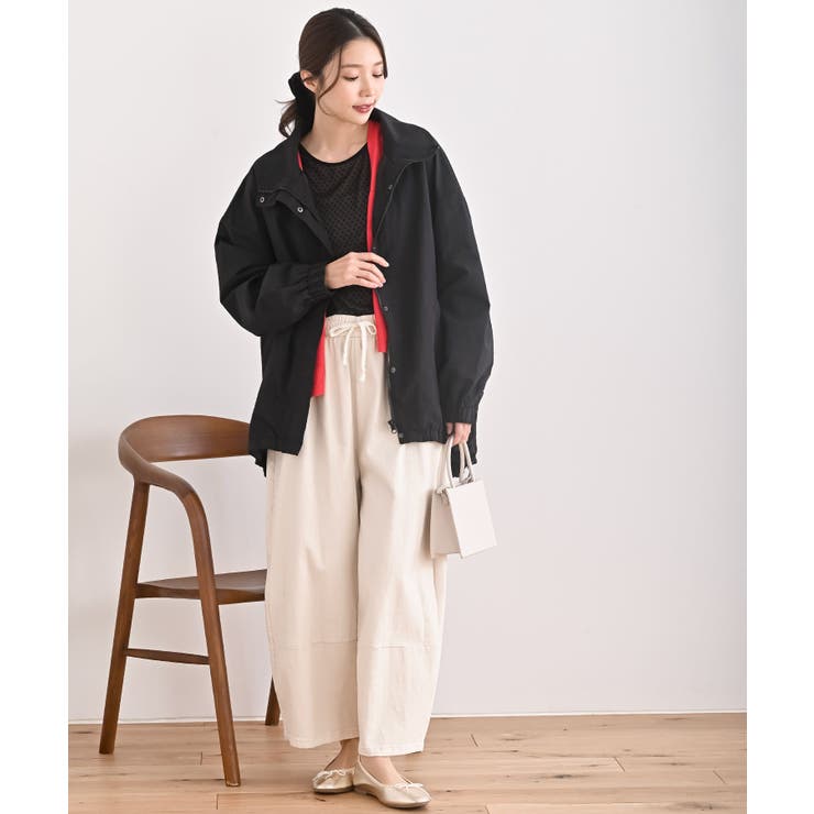 ナイロンワッシャースタンドカラーブルゾン | rps | 詳細画像10 