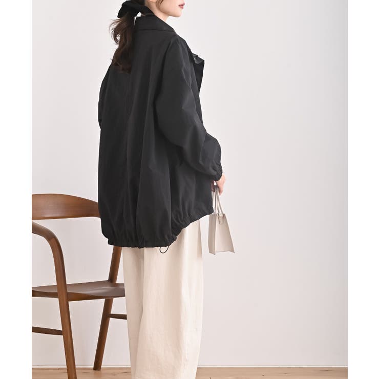 ナイロンワッシャースタンドカラーブルゾン | rps | 詳細画像12 