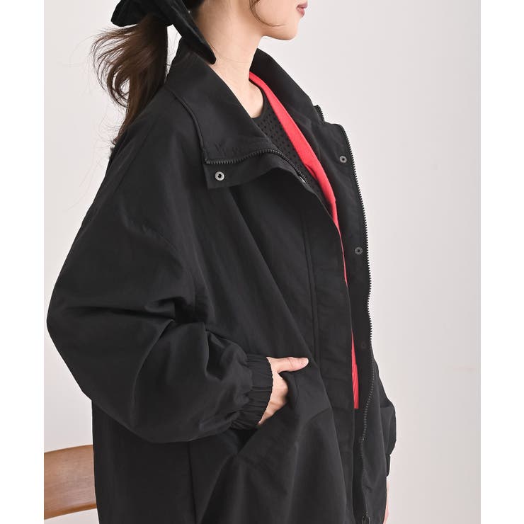 ナイロンワッシャースタンドカラーブルゾン | rps | 詳細画像14 