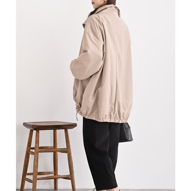 ナイロンワッシャースタンドカラーブルゾン | rps | 詳細画像18 