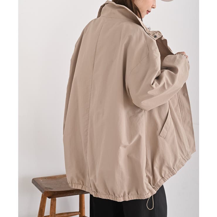 ナイロンワッシャースタンドカラーブルゾン | rps | 詳細画像20 