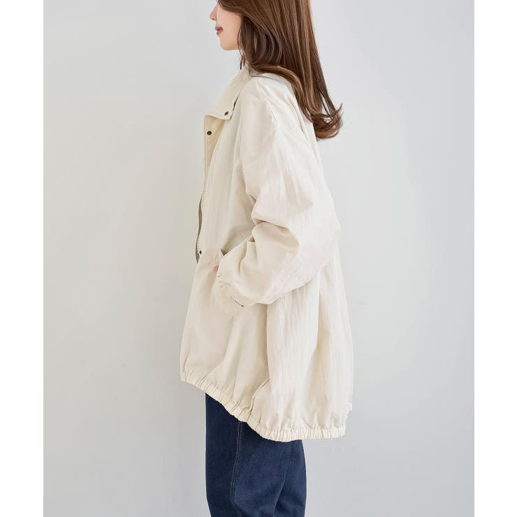 ナイロンワッシャースタンドカラーブルゾン | rps | 詳細画像21 